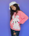 Lola & The Boys Sweaters & Sweatshirts Blushing Bunny Sweatshirt