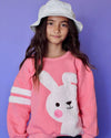 Lola & The Boys Sweaters & Sweatshirts Blushing Bunny Sweatshirt