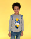 Lola & The Boys Sweaters & Sweatshirts Football Monster Sweater