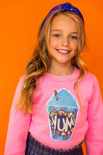 Lola + The Boys Sweaters & Sweatshirts Peachy Yum Sweatshirt