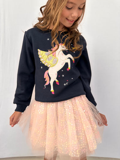 Lola & The Boys Sweaters & Sweatshirts Perfect Pegasus Sweatshirt