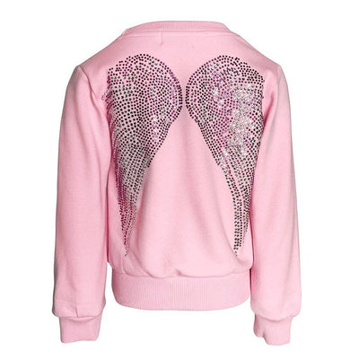 Lola + The Boys Sweaters & Sweatshirts Sweet Angel Wing Sweatshirt