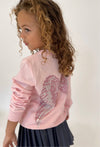 Lola + The Boys Sweaters & Sweatshirts Sweet Angel Wing Sweatshirt