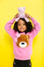 Teddy Bow Sweatshirt