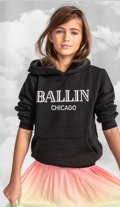 Lola + The Boys Sweaters & Sweatshirts Women's Ballin Chicago Hoodie