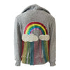 Lola + The Boys Sweaters & Sweatshirts Women's Crystal Rainbow Rain Hoodie