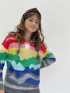 Lola + The Boys Sweaters & Sweatshirts Women's Shooting Star Rainbow Sweater