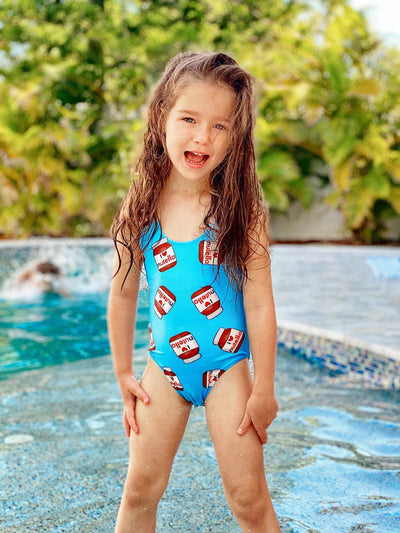 Lola + The Boys Swimwear Girls Nutella Swimsuit