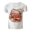 Lola + The Boys Tees Forbidden Nutella Tee White