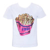 Lola + The Boys Tees French Fries Sequin T-Shirt