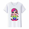 Lola + The Boys Tees LED Rainbow Doll Tees