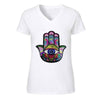 Lola + The Boys Tees 2 Sequin Hamsa T-Shirt