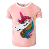 Lola + The Boys tees Sleepy Unicorn Ringer tee