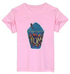 Lola + The Boys Tees 2/3 / Pink Yum crystal Tee