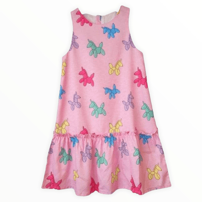 Lola + The Boys Unicorn Balloon Dress