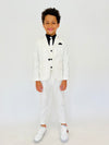 Lola + The Boys White night special occasion suit